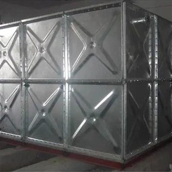 Pocinčani čelični rezervoar za vodu